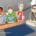 Big Bang Theory Paper Doll Set