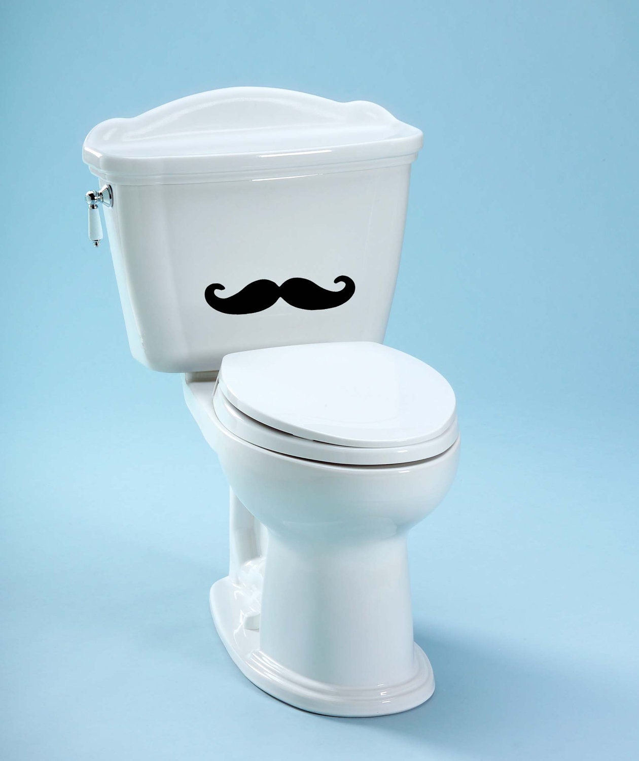 Toilet Decal Mustache Decal Unique Bathroom Toilet Decal Mustache Decoration