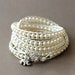Wedding Collection... the lucky elephant Vintage inspired GOOD LUCK ELEPHANT leather wrap bracelet