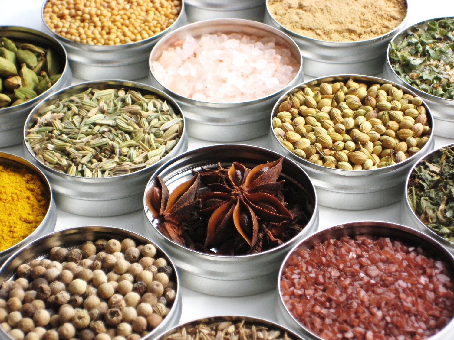 Custom Gourmet Herb & Spice Kit - choose 6 from over 100 dried herbs / spices / dry rubs / teas / baking / salts - unique DIY cooking gift