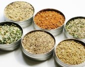 NEW Fish & Seafood Spice Kit Sampler - 6 mouth watering flavors - the perfect grilling / cooking gift