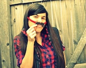 FREE SHIPPING the fu man chu stache band