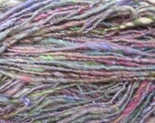 Handspun art yarn PIXIE PILE UP 60 yards free U.S. shipping