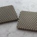 Concrete. Hexagon. Coasters.