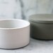 Small Stacking Spice Cellar. Small Stacking Salt Cellar. Small Stacking Containers. Concrete Stacking Cellars