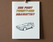 Back to the Future-Movie Quote Card