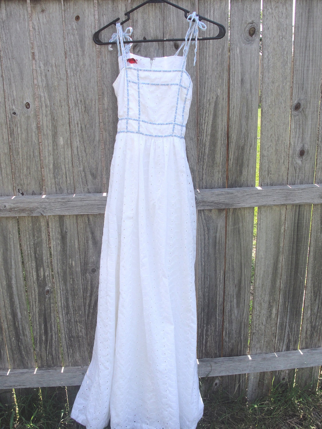 Abandon Dreams White Eyelet Lace Summer Dress