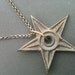 LAST ONE Iron Morning Star Necklace