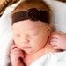Baby Headband - Soft Rosette - Made to Order