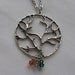 Custom Birthstone Tree of Life Necklace Pendant Made to Order Just for yOu