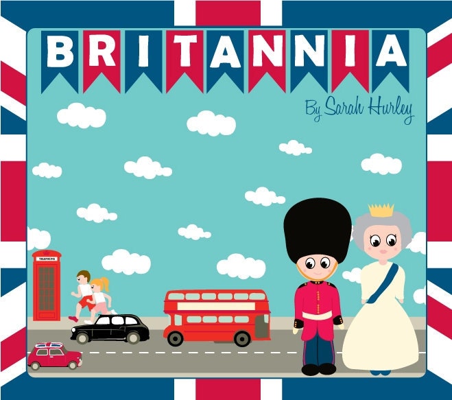 Britannia Craft CD by Sarah Hurley (Instant Download Option) -Scrapbooking, Card Making, Crafts, Digi Stamps