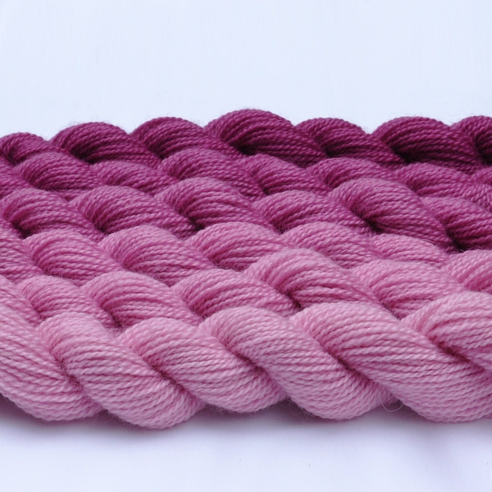 Berry Gradated Yarn Set