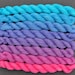 Magenta to Aqua Color Bridge Yarn Set