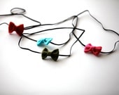 Skye Small Bow Felt Headband Set - Choose Size and  Four Colors