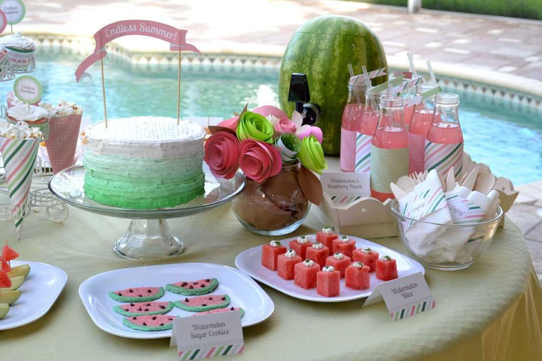 DIY Printable Party Collection - Endless Summer Il_570xn