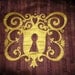 Hidden Secrets steampunk lolita neovictorian skirt with gold print