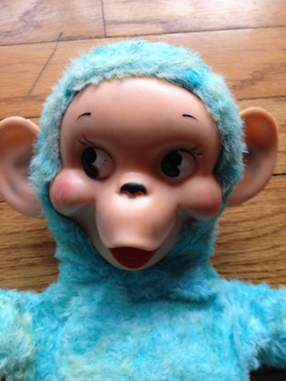 stuffed monkey toys from the 50s