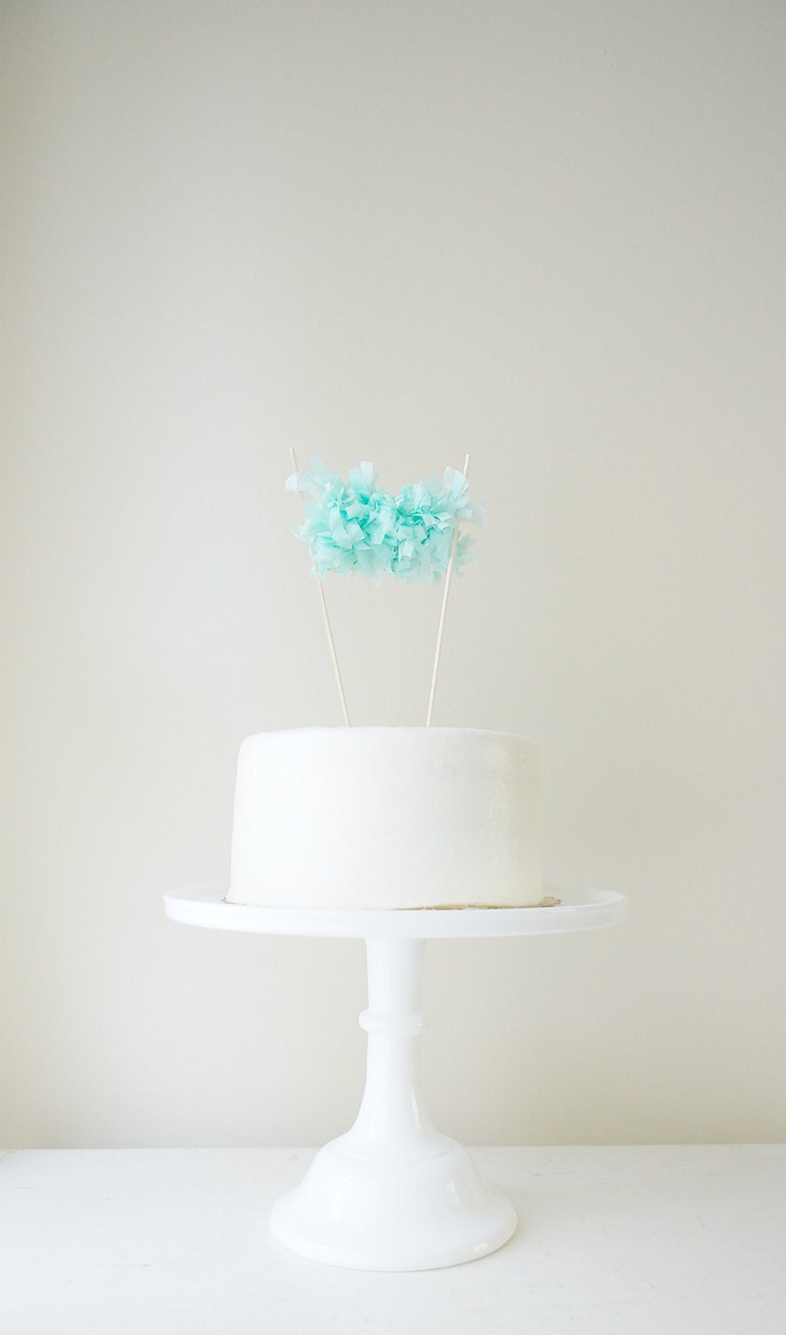 Fringe Garland Cake Topper