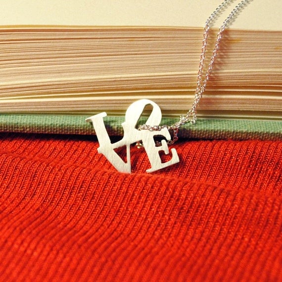 Sterling Love Necklace