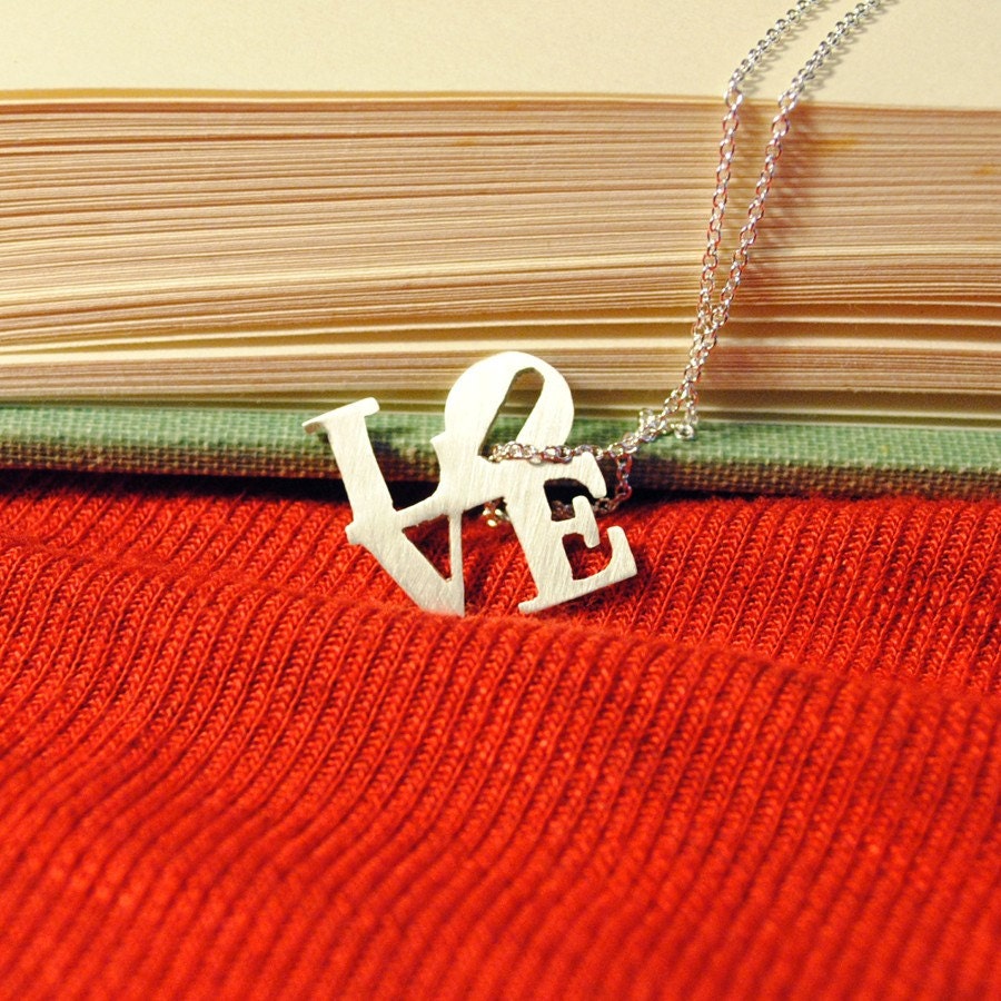 Sterling Love Necklace