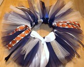 dallas cowboys NFL  tutu girls toddler baby custom made newborn to 6t blue and white