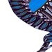 blue bird painting, bluebird painting, abstract bird painting, graphic design bird print 10x8, BLUEBIRD artwork, pop bird art
