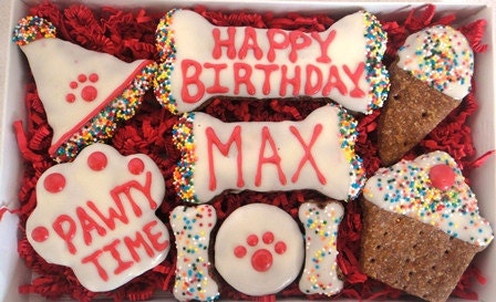 Pawty Time Personalized Happy Birthday Gift Box
