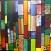 5 FEET LONG Ocean Sea Breeze Colorful Strips transom panel