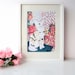 Andy Cat - Archival A4 Print From Original Illustration