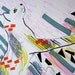 New York Cat - Cat with Pattern - Archival A4 Print from original illustration