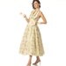 1950s Inspired Halter Dress Sewing Pattern, Prom Dress, Party Dress, Reissue of 1957 Vogue Pattern 2962 Sizes 4, 6, 8, 10 uncut