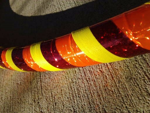 Orange, Red and Yellow Adult Hula Hoop