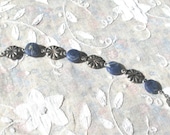 Sterling silver and Blue Sodalite Bracelet