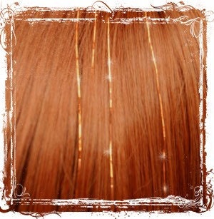 Copper Colored Hair on Copper Colored Hair Tinsel With Instructions   How To Tie Them Into