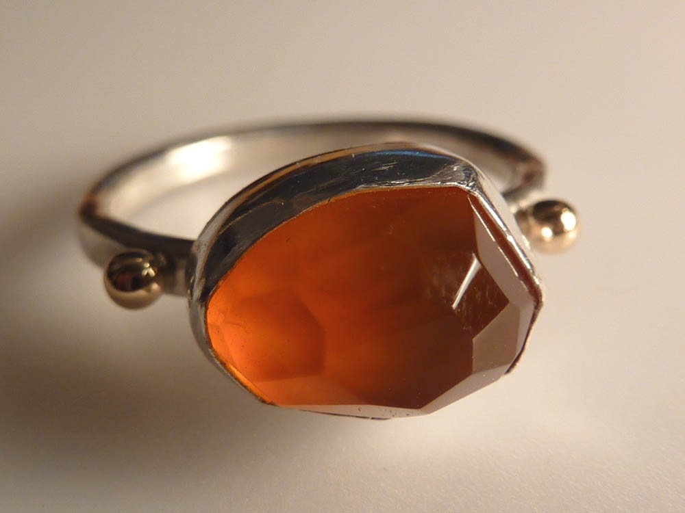 Fire Opal Ring