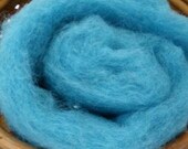 Wool for needle felting aqua
