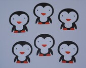 Penguin Die Cuts - Set of 6