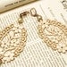 lace earrings -CANDICE- ecru