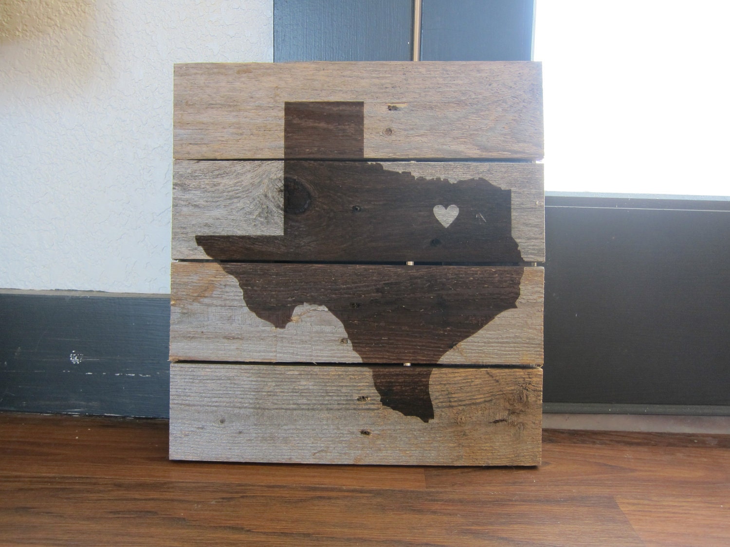 Custom State Love Silhouette