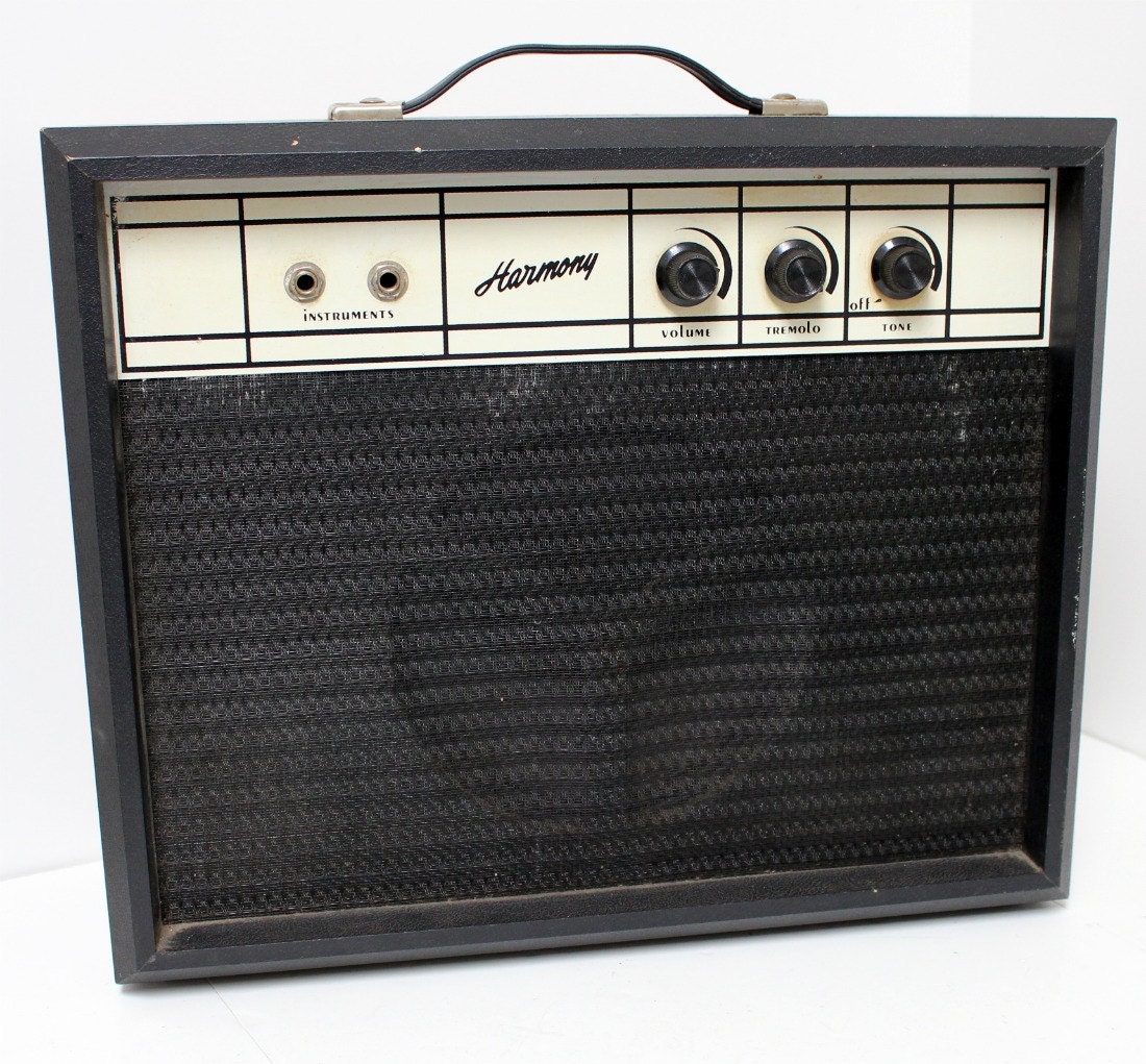 Items similar to Vintage Harmony 4080 Guitar Amp Amplifier Works on Etsy