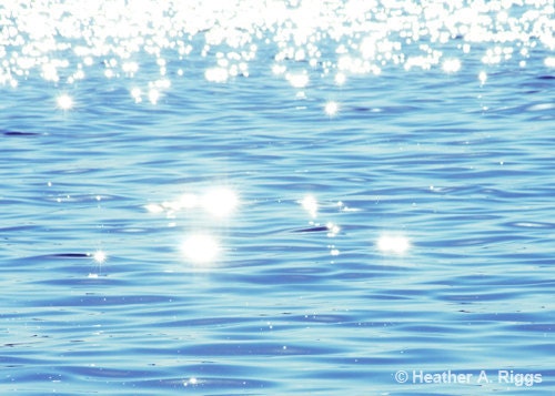 Sparkling Blue Water