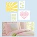 You Are My Sunshine Print set for Lily Pottery Barn Bedding in pink, green,yellow, orange and blue 4 pc 8x10 and 5x7 FREE SHIPPING
