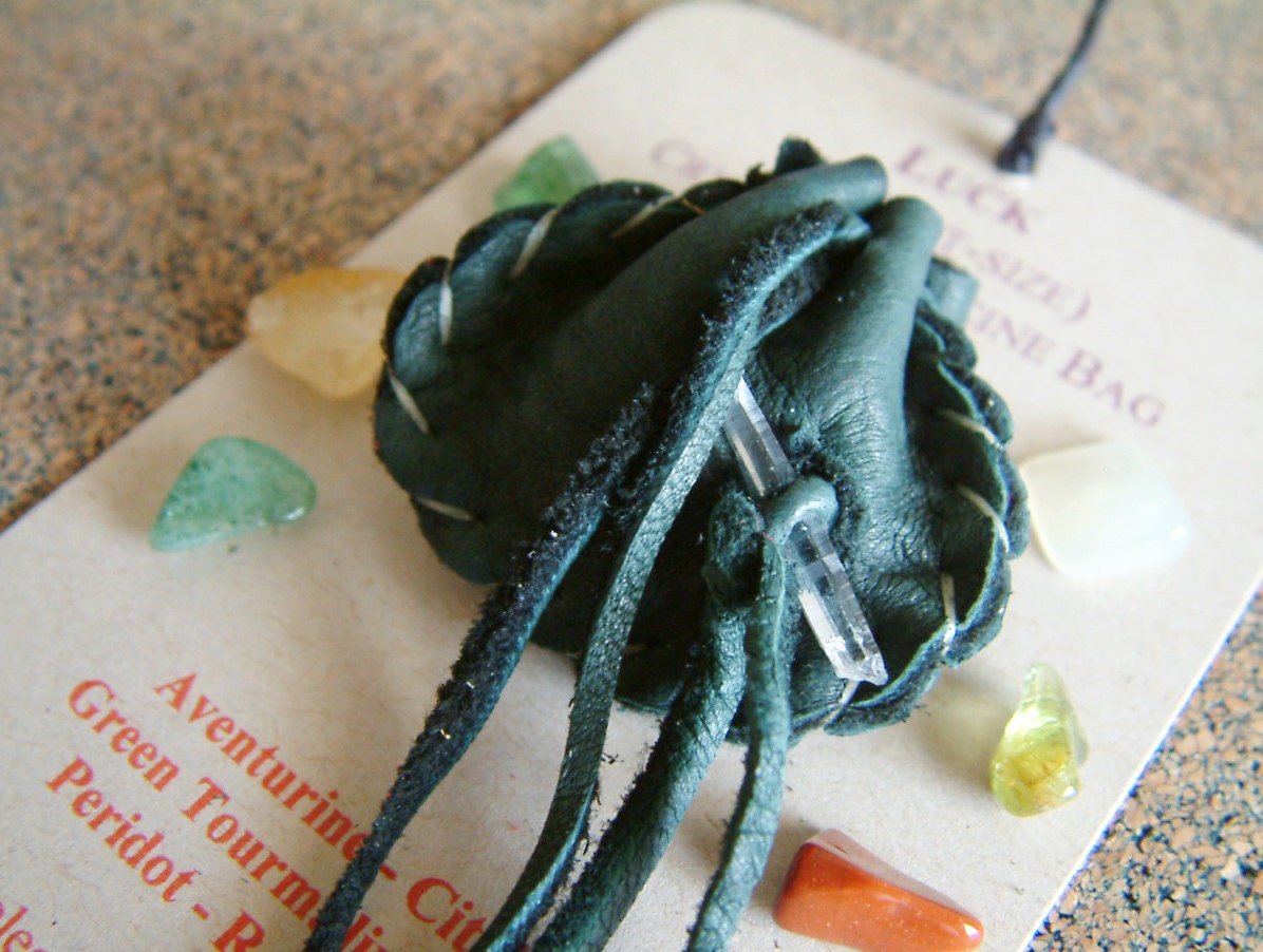 Luck pocket-size Crystal Medicine Bag