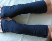 Navy Blue Arm Warmers, Fingerless Gloves, Texting Gloves, Driving Gloves, Hand Warmers, Mitts Arm Gloves, Gloves, Arm Sleeves