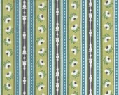 Michael Miller Fabric - Peacock Lane - Ticking Stripe Yardage