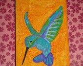 Humming Bird Painting