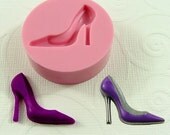 High Heel Shoe Flexible Mini Mold/Mould (25mm) for Crafts, Jewelry, Scrapbooking (resin, paper,  pmc,  polymer clay) (157)