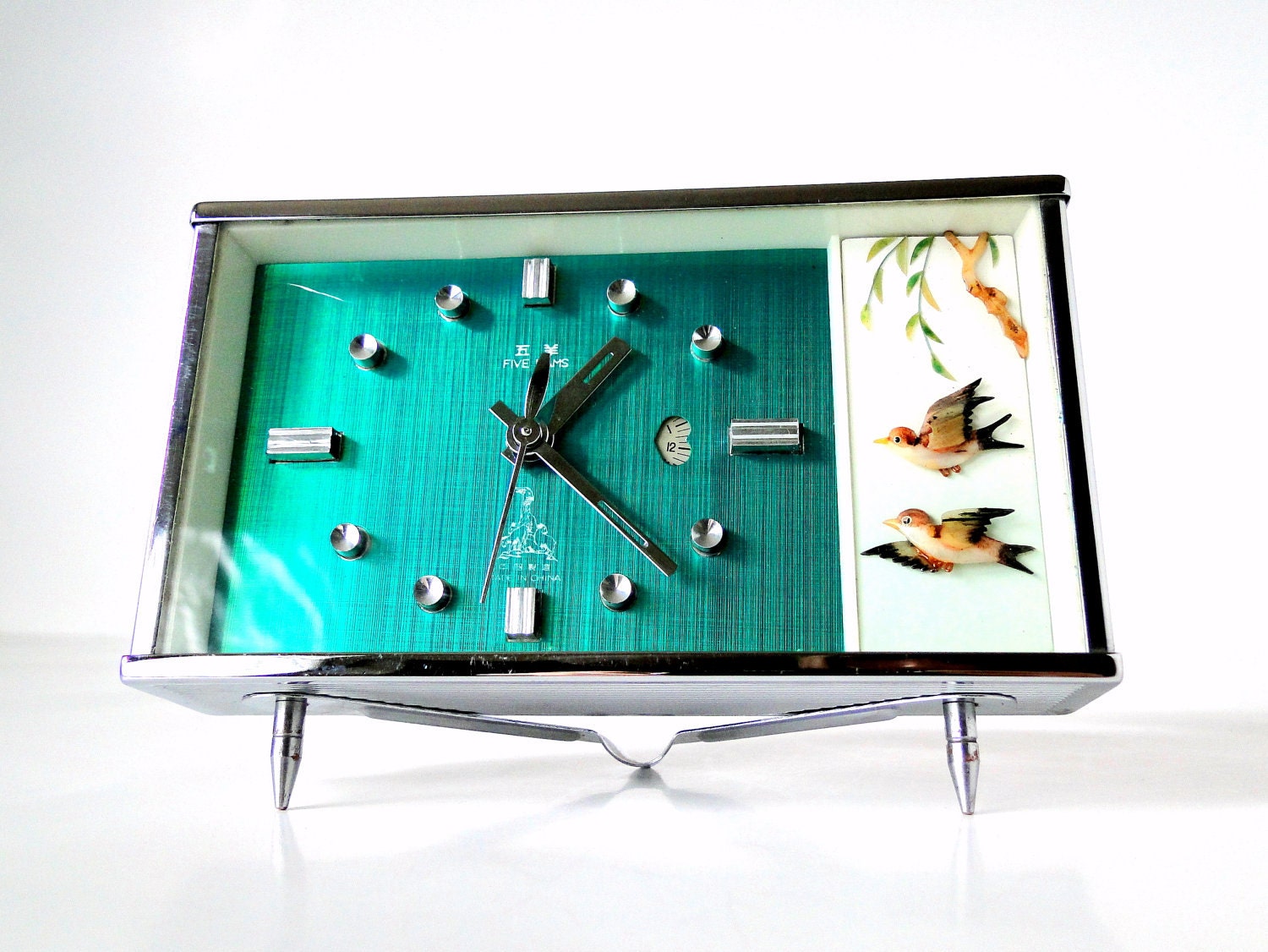 SPARROW'S TIME - Sea Shell Made Mechanical Clock