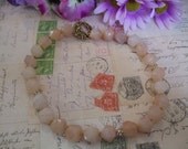 Peach Jade Necklace