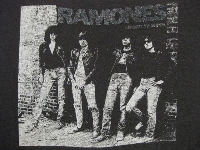 Original RAMONES vintage 80s TSHIRT